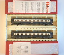 RIVAROSSI - SET 2 x RISTORANTE "ORIENT EXPRESS" CIWL - ART. 2490 - PARI AL NUOVO