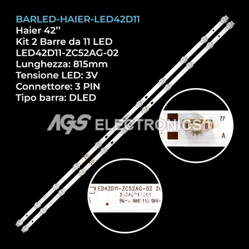 Kit barre strip led - 11,