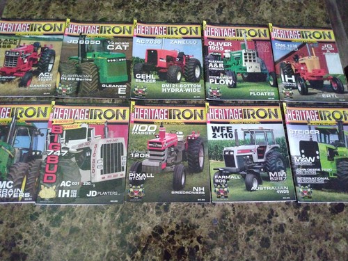 Heritage iron tractor magazine - heritage,