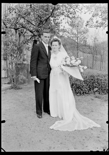 Mariés wedding portrait - wedding,