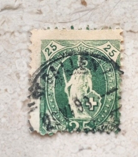 Francobollo svizzero antico - svizzero,