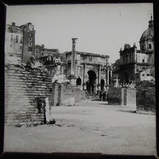 Glass Magic Lantern Slide VIEW