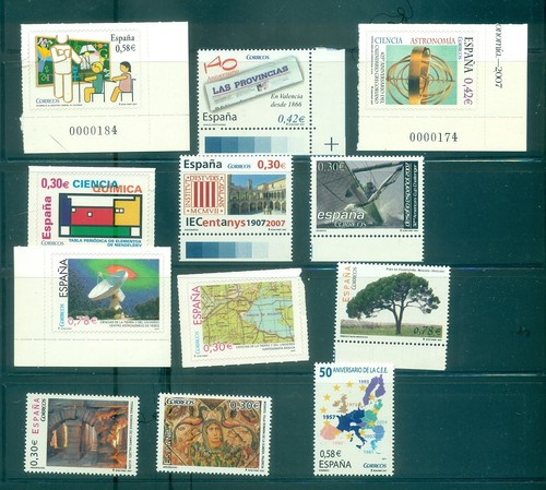 Spagna 12 francobolli - -,