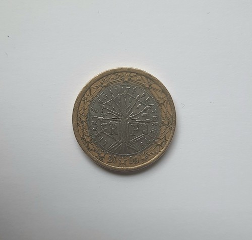 Moneta euro francese - moneta,
