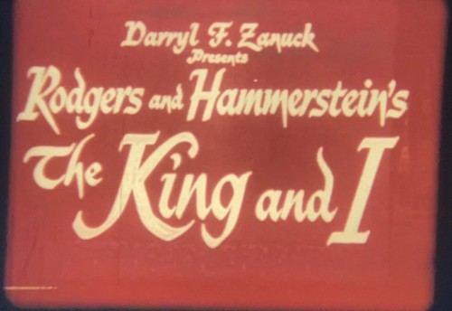 The king and - “the, i”