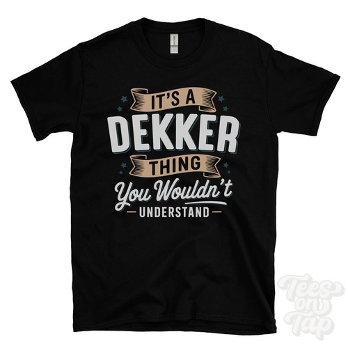 Shirt a dekker - dekker, thing