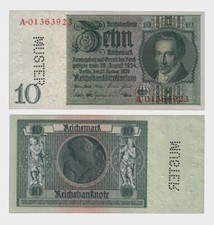 Germania - 1929 - 10 Reichsmark - MODELLO - "UNC" #CO4484