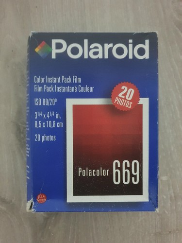 Polaroid twin pack 669 - pack,