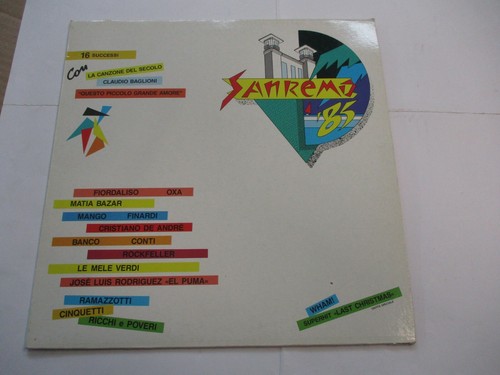 Various artists sanremo 85 - various,