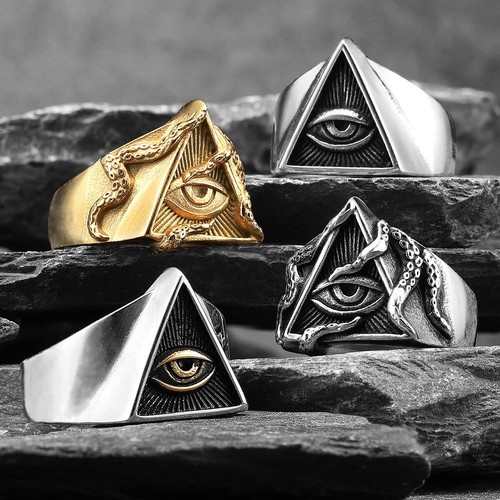 Anelli massonici illuminati - anelli,