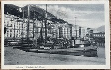 Salerno - Veduta dal Porto - Cartolina Viaggiata