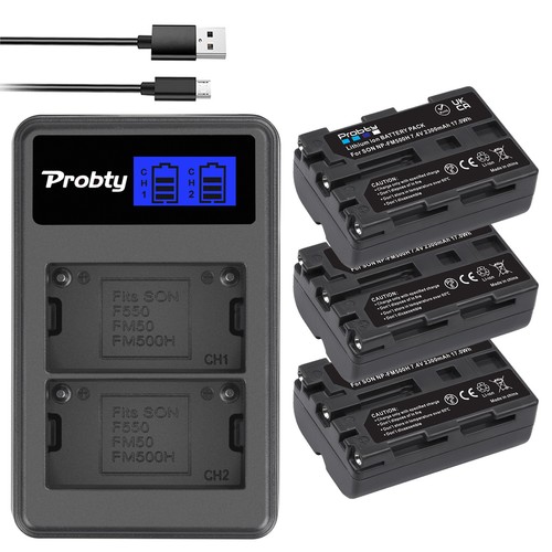 Batteria 2300mah fm500h - 2300mah, np-fm500h