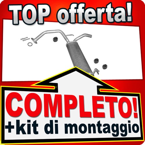 Silenziatore posteriore per - ,