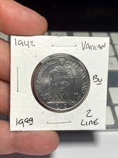 1942 Vatican 2 Lire