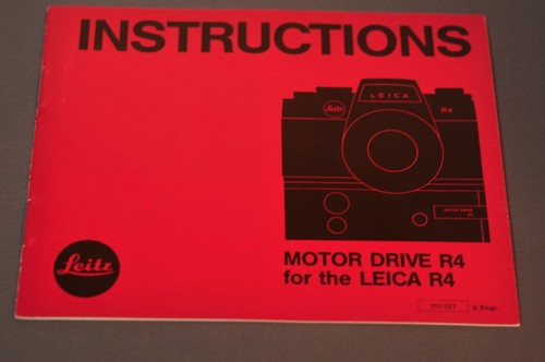 Leitz leica motor drive - leitz,