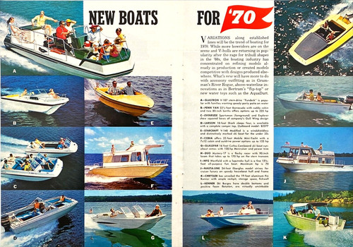 Nuove barche 1970 - , glastron