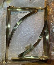 Coppia di mensole ad arco 10"