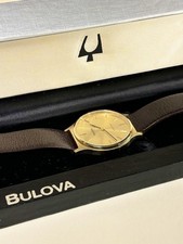 BULOVA Longchamp Gold Vintage