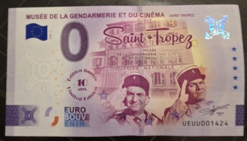 Billet souvenir euro null - souvenir, 0