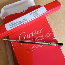 CARTIER - 1 Refill 504 Black Color, BILLE "M", LC/MUST II, NOS ref. VXRB0511