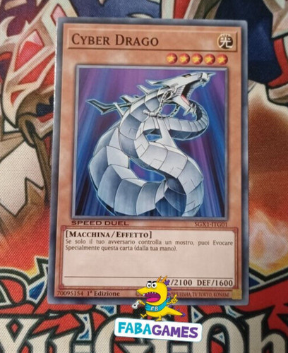 Gi oh cyber drago - gi,