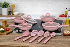 BAVARIA SET PADELLE 13PZ ROSA