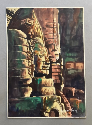 Angkor thom pittura - pittura, su