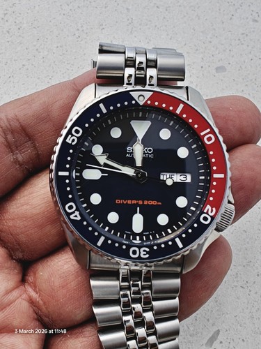 Seiko skx009k2 pepsi diver - seiko,