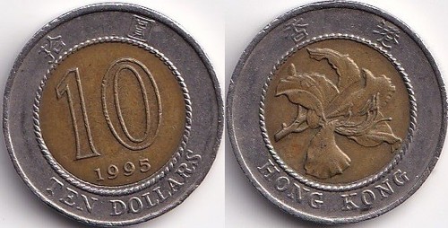Dollars 1995 hong kong - 10,