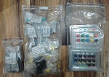 Fanatec tappi pulsanti PBME, Xbox + anelli paraspruzzi + 918 RSR/Clubsport RS (NUOVO)