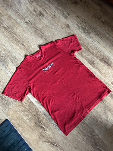 Shirt supreme box logo - box, rossa
