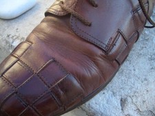  SCARPE  INGLESI UOMO N. 45 - KING STREET 1884 -VERA PELLE 100% - FATTE A MANO !