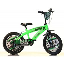 Bicicletta Ruota 14 Pollici BMX 3 4 5 6 anni Bici da Bambino Rotelle Bimbo Freni