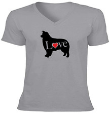 T-shirt maglietta unisex uomo Lover Australian Shepherd grafica cane animale domestico Shiloh Shepherd