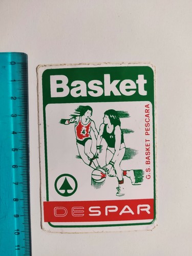 Adesivo despar pescara basket - adesivo,