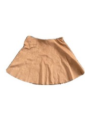 Gonna corta in scamosciato beige, Brandy Melville