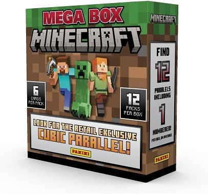 Panini minecraft mega box - minecraft,