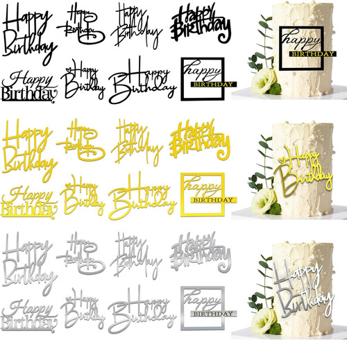 Pezzi cake topper buon - cake,