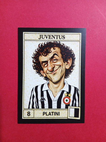 Figurina caricatura calciatori - figurina,