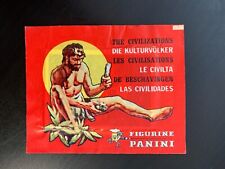 BUSTINA FIGURINE LE CIVILTA' EDIZIONE PANINI 1978 OTTIMA - PIENA SIGILLATA