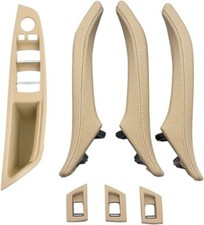 Per Bmw 5 (F11)da 2010-2016 Kit 7 pezzi Impugnature Interno porta in Pelle Beige