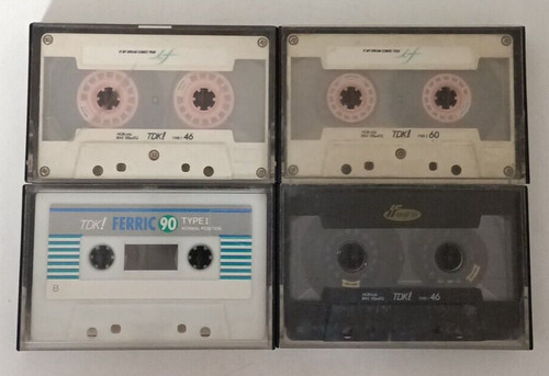 Lotto tdk mix musicassette - lotto, 4x