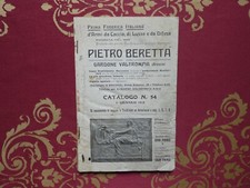 Catalogo Armi Beretta 1915 Gardone Val Trompia Brescia prima guerra mondiale