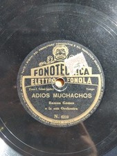 RAMON GOMEZ E La Sua Orchestra Duelo Criollo /adios Muchachos 78 Rpm Shellac 