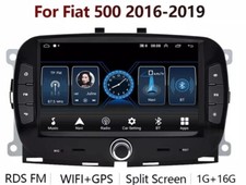 RADIO 2 DIN 7" PER FIAT 500