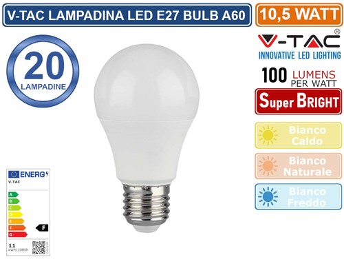 Lampadine led tac vt - 20, vt-2112