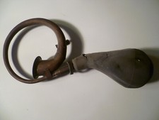 Tromba rame auto moto d'epoca anni 20 Cuffia gomma indurita da sostituire leggi