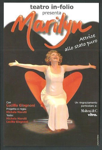 Marilyn monroe cartolina - marilyn,