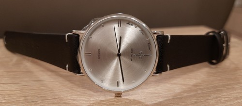 Orologio uomo silver black - silver, a