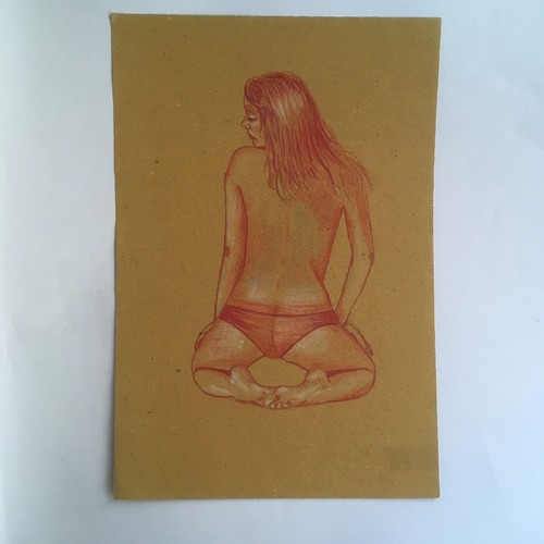 Disegno originale nudo - disegno,